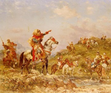 ジョージ・ワシントン 馬に乗ったアラブ戦士 Oil Paintings